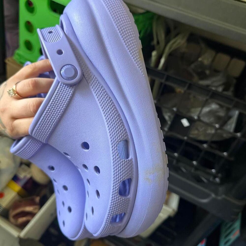 Crocs Women's Purple Clogs - Picture 5 of 5